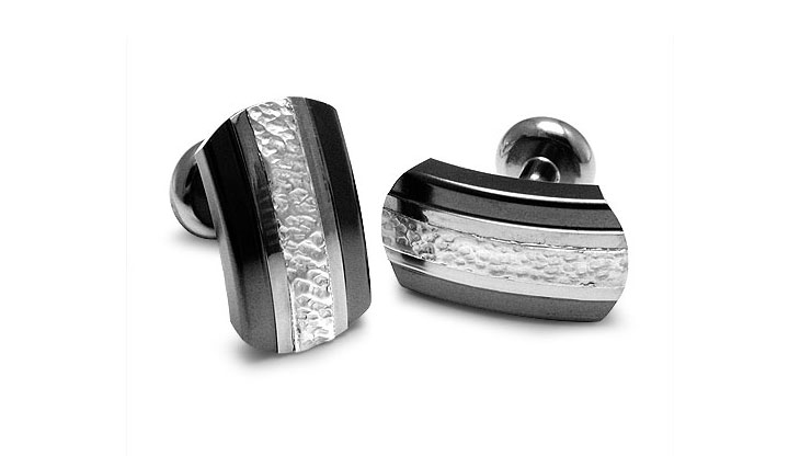 Edward Mirell - 115_edward-mirell_black-titanium-and-sterling-silver-accessory_a363o-00000_l.jpg - brand name designer jewelry in Columbia, Tennessee