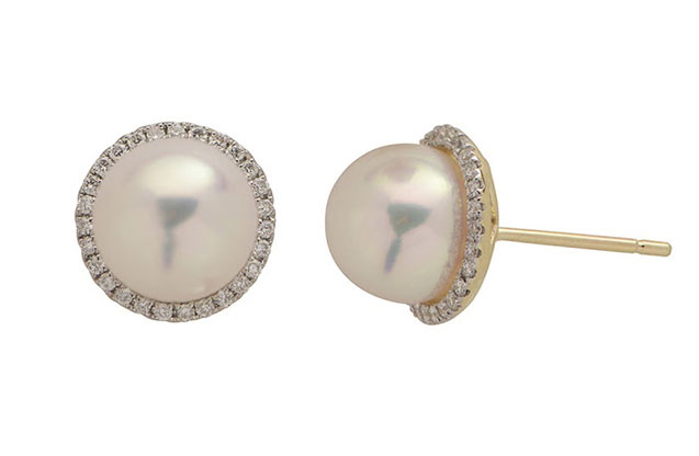 Imperial Pearls - halo-earring-926530a.jpg - brand name designer jewelry in Vero Beach, Florida