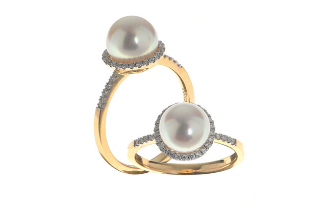 Imperial Pearls - halo-ring-916830A7.jpg - brand name designer jewelry in Vero Beach, Florida