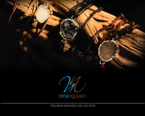 Nina Nguyen Designs jewelry helps a woman define her own style with intricate, colorful, and artistic creations. Each piece is carefully designed by Nina in her Florida studio and expertly handcrafted by skilled artisans in Nina Nguyen Designs� very own Women's Co-Operative, Nina Nguyen Studio in Vietnam.<br>