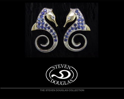 The STEVEN DOUGLAS CO., INC, has been designing and manufacturing Figurative Jewelry, actually "WEARABLE ART" for twenty years. In that time they have established themselves as a leader in this jewelry type. They offer a variety of designs achieving a worldwide reputation for creating jewelry of unsurpassed quality, uniqueness and collectability. It is a time consuming process requiring perfection from a team of artists and craftsmen from the original design to the production of the finished piece. 
