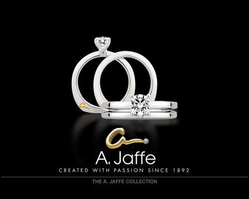 A. Jaffe is world-renowned for high-quality metals and stones, as well as flawless ring designs. It's no wonder -- the New York-based company has been bejeweling the fingers of brides since 1892. Each gold or platinum engagement, wedding and anniversary ring is individually designed and handcrafted to perfection. An A. Jaffe ring is a piece that will be treasured now and forever. For more information, visit www.ajaffe.com.