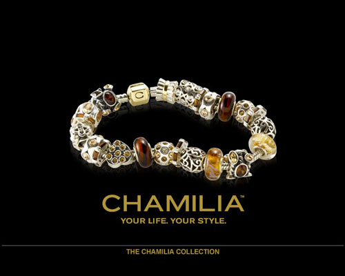 Welcome to the World of Chamilia. Discover all the ways to express yourself with one-of-a-kind jewelry. Design combinations of dazzling sterling silver, 14k gold, Swarovski crystal, colored stones and Italian Murano glass that reflect your life and your experiences. Inspired by your personal sense of style, your Chamilia jewelry is as unique as you are.