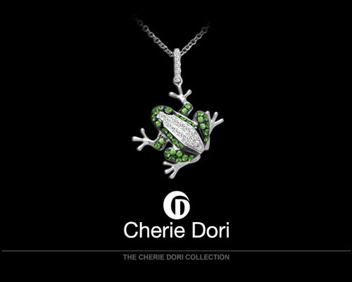 Cherie Dori jewelry celebrates the natural love that speaks from within. "I start with words," says Nelly Cohen, jewelry designer for Cherie Dori. "The lyrics prevail the design. When I hear the rhythm I know a winner is born." Follow your heart with a jewelry design by Cherie Dori.