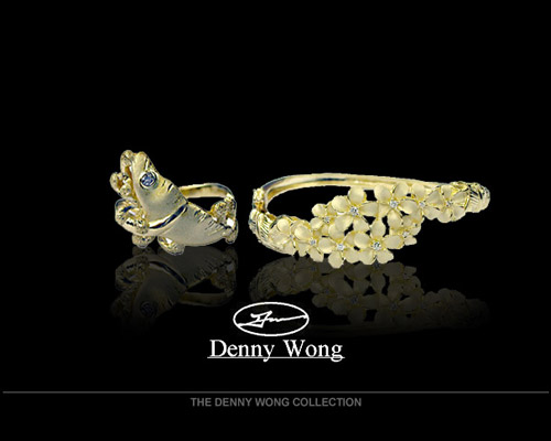 Award-winning designer, Denny Wong, who has been recognized for his fine work by the Hawaii Jewelers Association, started designing jewelry in 1981. The hallmark of all his pieces are workmanship, detail and quality. His innovative creations have won numerous awards and have been featured in newspaper and international jewelry magazines. <br><br>Denny has made Hawaii his home since 1974 and through his passion of jewelry design and love for the islands, he has created many fine lines of jewelry associated with Hawaii. His executive line of Hawaiian jewelry has pleased many patrons. O...