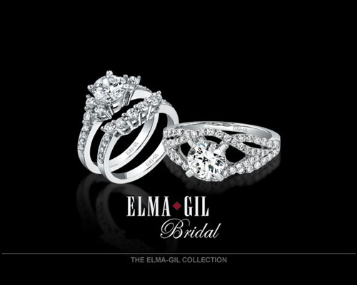 Elma-Gil offers diamond and colored stone fashion jewelry in 18 karat gold or platinum. Employing state-of-the art diamond cutting, casting and setting techniques, coupled with meticulous craftsmanship and a ten-stage quality control process, have earned us the reputation of America's premier jewelry manufacturer. With expert precision, we set only diamonds and colored stones which are cut to perfect proportions, all carefully matched for exact shape, color and clarity. At Elma-Gil, perfection is an obsession.