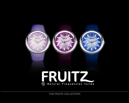 The Fruitz concept was conceived in 2007. The goal was to create a collection of fun-wearing, colorful, fashion watches that could improve the wellbeing of wearers through natural frequency technology. Fruitz is perfect for telling the world exactly who you are, in a way that will make others notice, and smile. Cool and colorful, Fruitz will make you feel wholesome in style. Like the benefits your body receives from the vitamins in whole fruits, science proves you may get equally powerful benefits from wearing a Fruitz watch with natural frequency technology.
