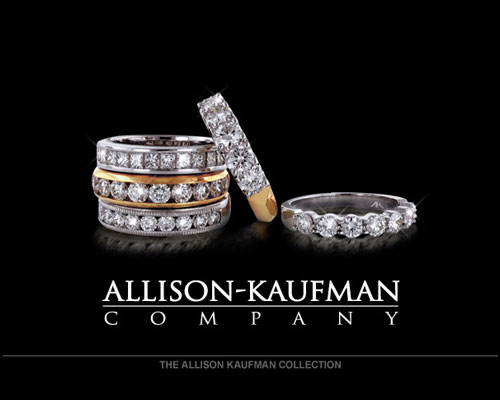 Allison-Kaufman Company, in business since 1920, is one of the oldest and most respected diamond jewelry manufacturers in the United States. Our family owned business has had a commitment to manufacturing the best in fine diamond jewelry for nearly a century. Our quality and workmanship is unsurpassed and our styling is legendary. Our knowledgeable and experienced staff selects only the most brilliant diamonds to be meticulously hand set into exquisite, handcrafted Allison-Kaufman diamond jewelry.