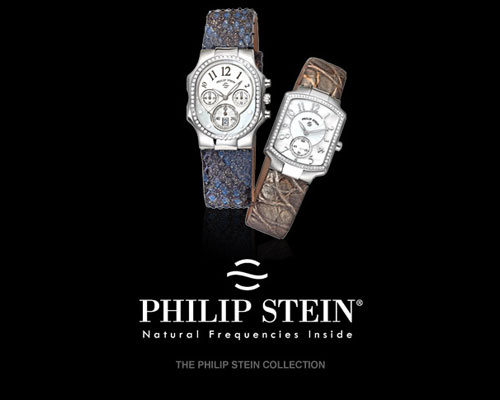 Founded in 2002, the Philip Stein Company has brought an innovative outlook to the world of luxury products. By integrating Frequency Technology in the company's extensive collection of watches, Philip Stein has successfully combined the principles of overall wellbeing with a distinctive watch design. As the Philip Stein Company continues its research into this life-changing technology, Will and Rina remain eager and committed to developing products that will enhance people's quality of life.