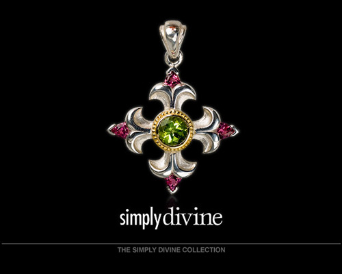 Symbols of faith, hope, and love, this fashion forward collection is made in Boerne, Texas. These timeless designs feature bold colored gemstones and diamonds set in a variety of metals from high karat golds and sterling to the newest metal on the scene; pure white palladium. See the entire collection in our jewelry showcase.