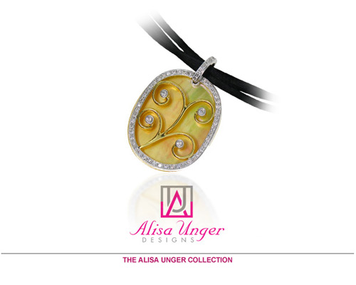 Alisa Unger designs "fashion jewelry for women and moms to wear everyday to feel great about themselves." Being a mother of two and raised in a small town helped Alisa design jewelry that fulfils her two requirements: "designer jewelry should be both fashionable and affordable to everyone."