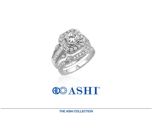 Ashi Diamonds offers a dazzling range of exquisitely crafted fine jewelry featuring their signature engagement rings and bridal sets as well as contemporary diamond and colored stone jewelry designs. Ashi's exciting collection includes a wide array of beautiful rings, earrings, necklaces, pendants and bracelets that are proven best sellers - and every Ashi jewelry piece exhibits our unparalleled attention to craftsmanship combined with superior design.
