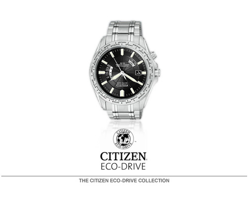 Citizen Eco-Drive proves that style and sustainability can co-exist with ecologically-friendly timepieces. Utilizing the power of light, Citizen Eco-Drive technology converts light into stored energy to power the watch for at least six months, even in the dark. Fueled by light, it never needs a battery.
