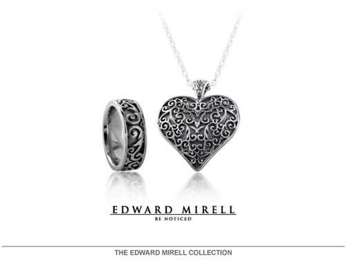 Edward Mirell is the founder and global leader of contemporary metals jewelry, blending a passion for design with the latest technology to create unique jewelry accessories. The line specializes in award-winning titanium pieces, implementing patented technology to create unique designs, colors and styles. All Edward Mirell products are designed, engineered and manufactured in the USA at its South Florida facility.