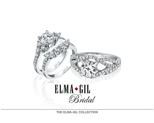 Elma-Gil offers diamond and colored stone fashion jewelry in 18 karat gold or platinum. Employing state-of-the art diamond cutting, casting and setting techniques, coupled with meticulous craftsmanship and a ten-stage quality control process, have earned us the reputation of America's premier jewelry manufacturer. With expert precision, we set only diamonds and colored stones which are cut to perfect proportions, all carefully matched for exact shape, color and clarity. At Elma-Gil, perfection is an obsession.