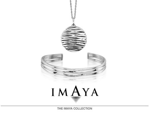 Imaya, the Water Goddess, rules over the Kingdom of the Waves, and has dominion over the way that moonlight plays upon the ocean at night. Ancient legends confirm that now and then, when she smiles, this reflected moonlight crystallizes, and in very rare instances is brought ashore. It is said that the crystallized moonlight shines in the most wondrous way, for rather than reflecting ambient light, its radiance comes from the reflection of the wearer's inner beauty. This is the source of inspiration for the Imaya Jewelry Collection.