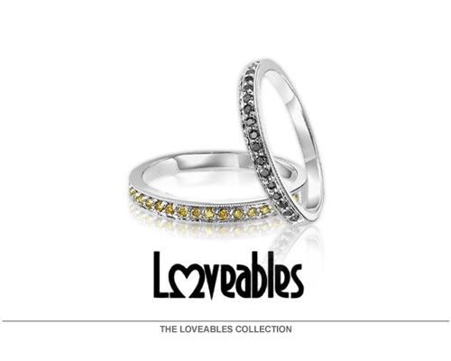Loveables is a collection of rings that can be stacked together for the perfect variety of fashion.