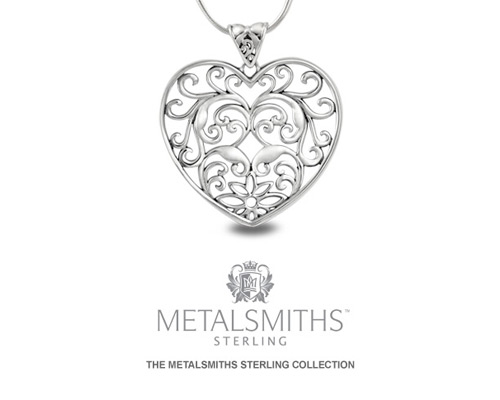 The Metalsmith Sterling hallmarks represent the highest standard silver the world over. Hallmarking, a British standard tradition, guarantees a linkage between ownership to the highest level of standards. The first hallmark represents the company Metalsmiths Sterling. The second represents the commonwealth, the birthplace of Metalsmiths Sterling. Sterling is the designation for the industry's highest standard of sterling silver. The crown represents the monarchy of the commonwealth, the level of respect to which we aspire to treat all of our valued customers.