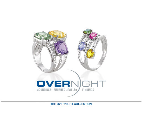 Some style is legendary. Since their establishment in 1994, Overnight has grown into one of the most fashion forward, service-based, reliable jewelry suppliers in the industry. To this date, Overnight has nearly 50,000 styles in its tremendous jewelry supply. As an "in stock" company, meeting the demand for immediate goods has always been Overnight's specialty.