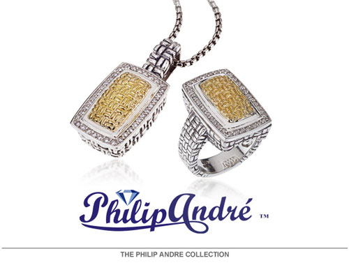 It was in 1985 that Philip Andre started his own business. Utilizing the years of knowledge he had acquired as a diamond setter and jeweler in Amsterdam. Under the tagline �One Name, One Passion,� Philip Andre offers 18 K Yellow gold diamond jewelry, and 18K Yellow gold and sterling silver diamond jewelry. <br><br>"I personally oversee skilled artisans to ensure that each ring, bracelet, earring and pendant meets exact standards of quality," says Philip Andre. "The precision with which we design adds value to the collection, as does the fact that the pieces are individ...