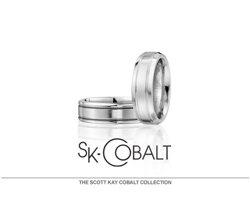 Every SK Cobalt wedding band reflects a standard of art and luxury worthy of being passed down from father to son, for generations to come. Through clean and contemporary designs, SK Cobalt wedding bands are so white and bright that they are indistinguishable from the whiteness of other precious metals. The beautiful, mirror-like shine of these wedding bands ensures a luxurious feel that will last for generations, without ever tarnishing or fading. Freedom of hand-sculpted expression gives limitless artistic opportunities to create cobalt wedding bands that evoke strength, masculinit...