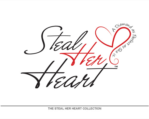 Oz's Jewelers is Hickory's exclusive dealer for the Steal Her Heart Collection, which is a new line of jewelry featuring some of the best fashion designs in the world set in pendants, earrings, and rings in heart-shaped patterns. Each diamond is cut to triple zero perfection, because she's perfect for you.  <br><br>Visit Oz's Jewelers in Hickory and Steal her Heart like she stole yours.