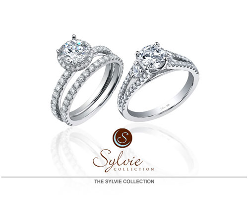 The Sylvie Collection is a bridal line designed to celebrate love. With each style special attention is paid to enhance the center stone to showcase the brilliance of the diamond and to convey distinctive femininity. The line features over 1,000 exquisite styles available in 18 karat and platinum settings. All designs provide couples with flexibility to incorporate any size or shape diamond for the center stone, with consistency that comes from hand-matching the diamonds for each ring, and with ease to select beautiful matching bands. The collection reflects a sophisticated style and...