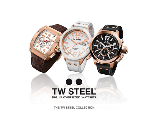 Proudly Dutch, TW Steel stands unique amongst its rivals concentrating exclusively on continuing to develop and lead the oversized watch market established with the introduction of its first collection in 2005. TW Steel, the name meaning 'The Watch in Steel', has rapidly established itself as a big, bold, lifestyle brand. Its collections are reflective of, and available for all tastes and occasions without compromise to design or build. Successfully combining design and innovation, TW Steel offers a defined sense of individuality with style and quality assured.<br><br>Put simply, wea...