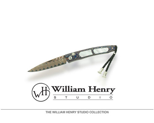 William Henry creates a range of tools so perfectly conceived and executed that they transcend superlative function to become superlative art. Their cutting instruments offer unmatched performance as daily carry tools and are found among the finest collections in the world. Each component is precision machined to tolerances reserved for aerospace level work -- often measured at 0.0005", or one twelfth the size of a human hair. The final fit, finish, action, and sharpness of each knife are achieved entirely by hand, employing the irreplaceable craftsmanship developed by generatio...